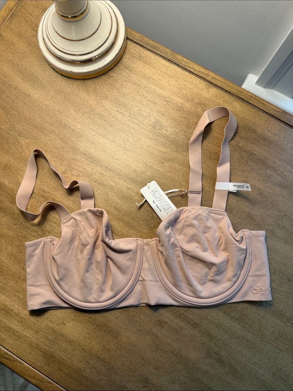 aerie Light Mauve Underwire Bralette